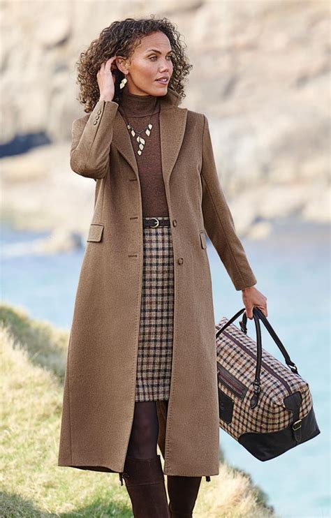 full length cashmere coat women